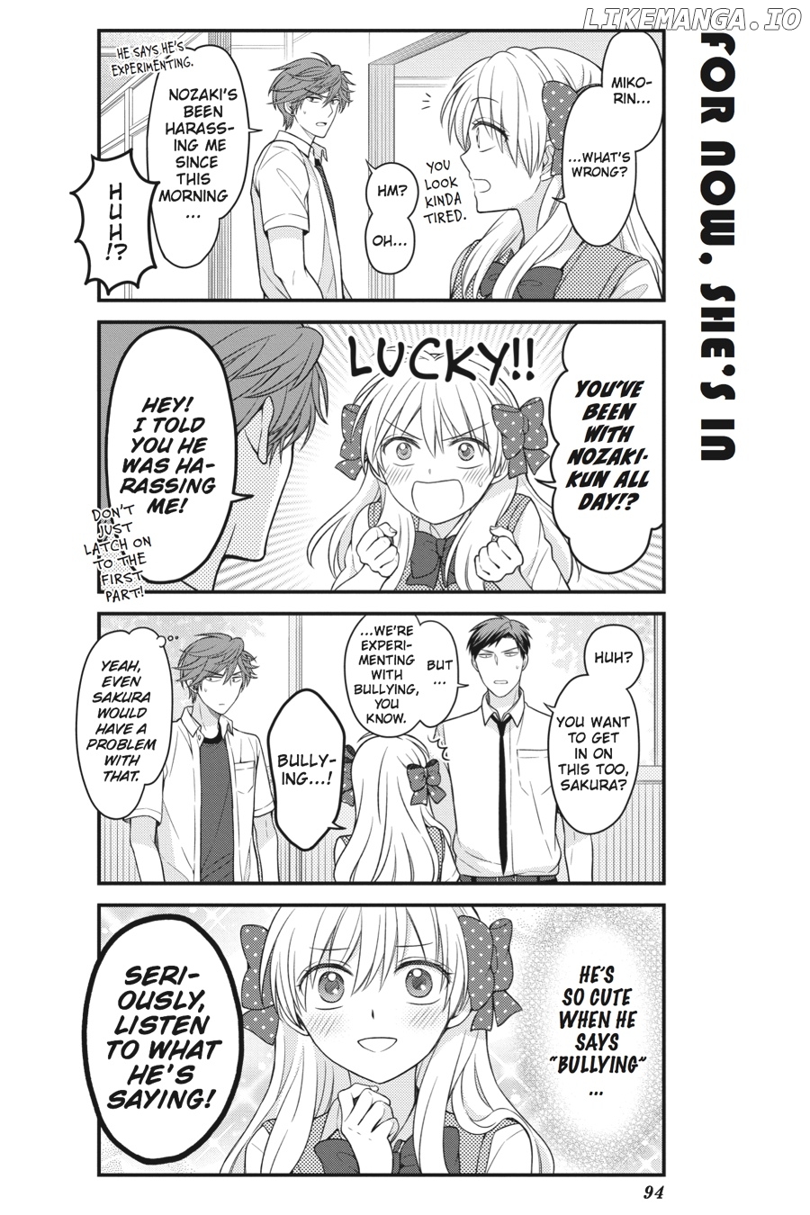 Gekkan Shojo Nozaki-kun chapter 67 - page 6