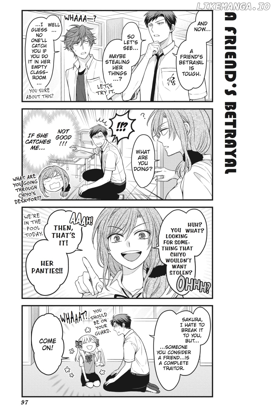 Gekkan Shojo Nozaki-kun chapter 67 - page 9