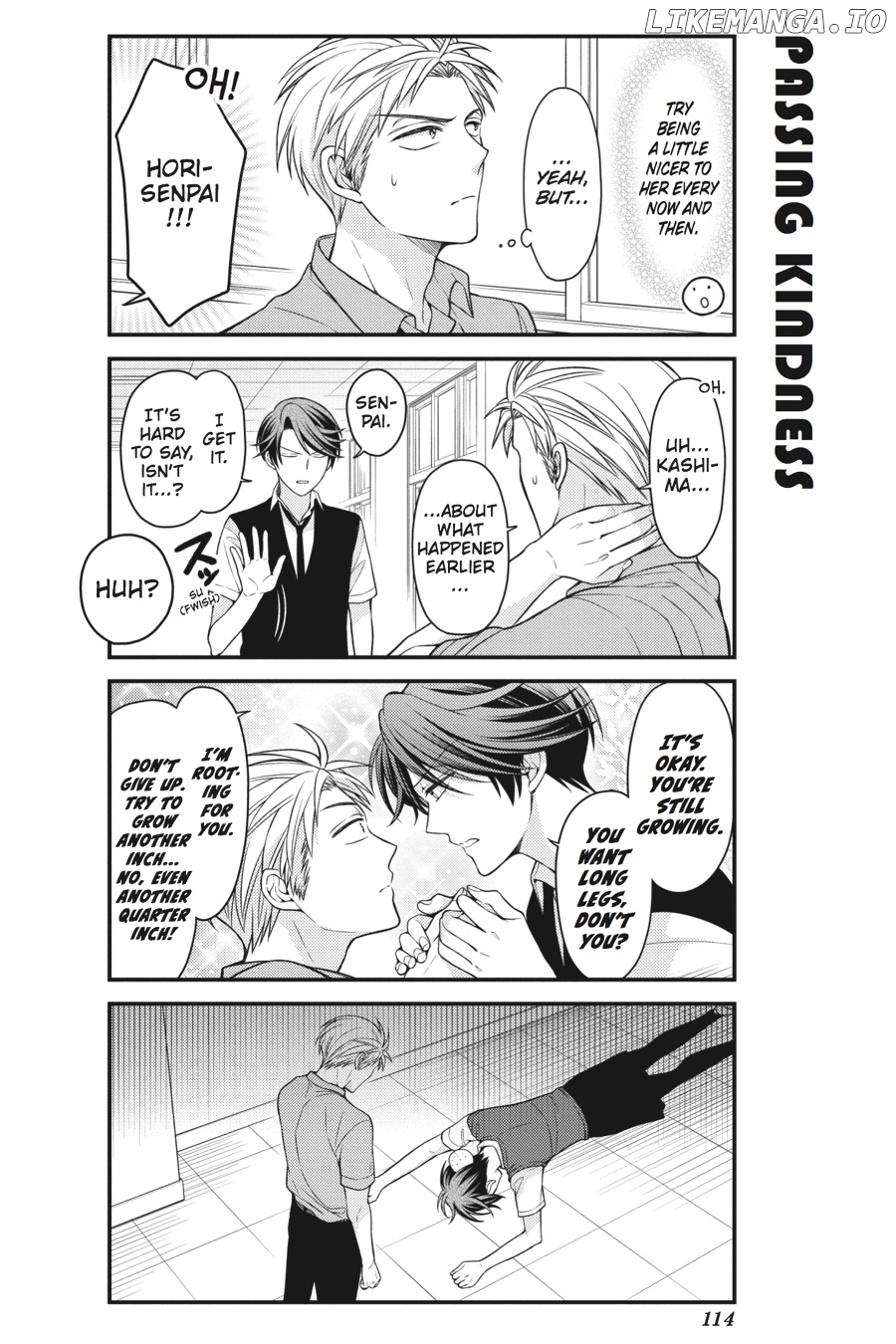 Gekkan Shojo Nozaki-kun chapter 68 - page 12