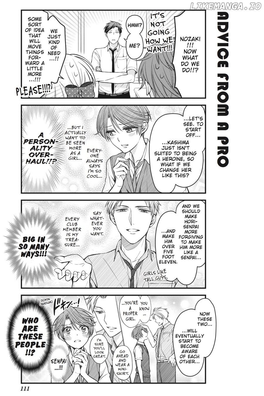 Gekkan Shojo Nozaki-kun chapter 68 - page 9