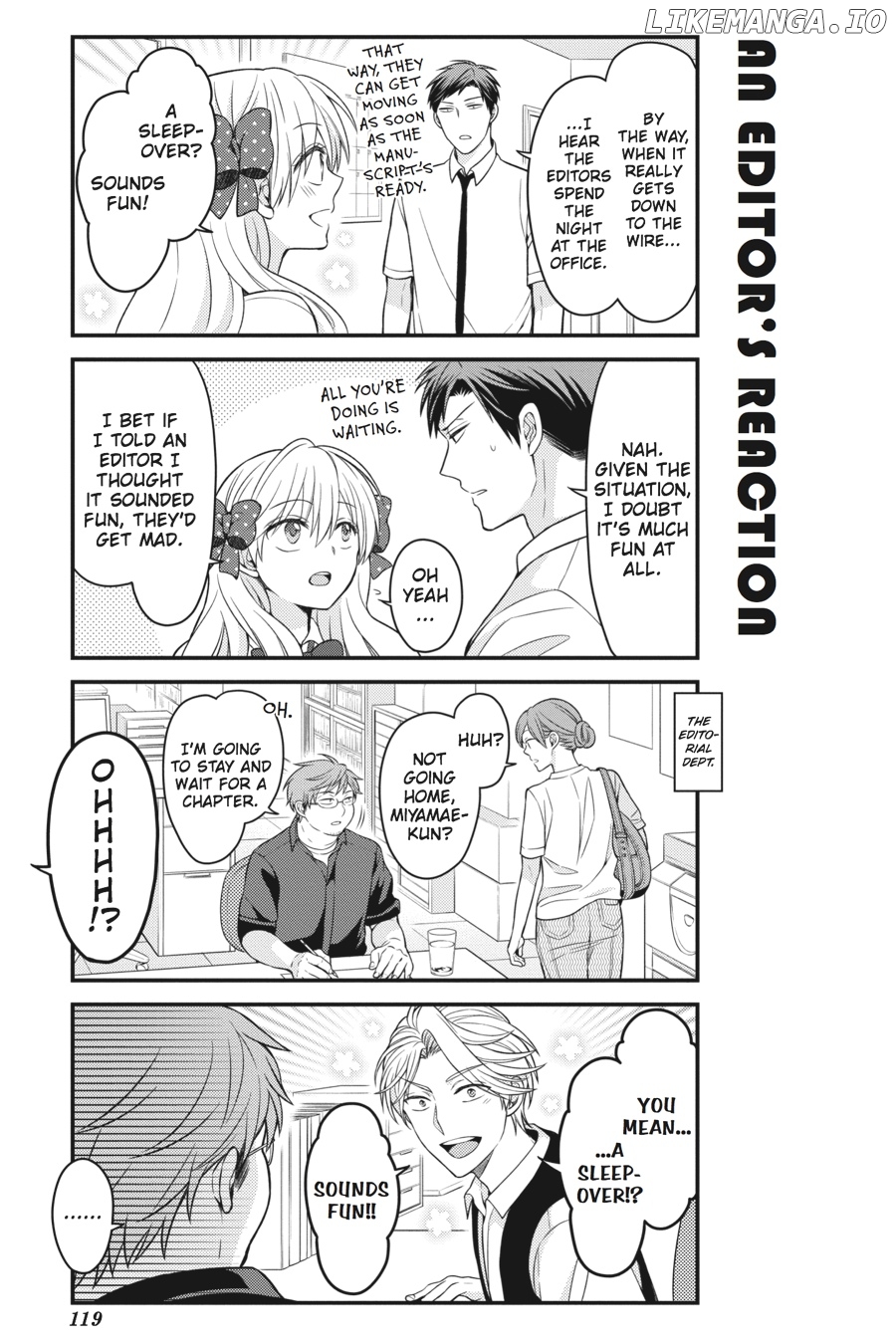 Gekkan Shojo Nozaki-kun chapter 69 - page 3