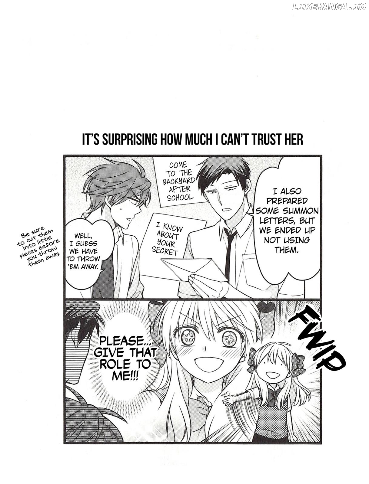 Gekkan Shojo Nozaki-kun chapter 81.5 - page 10