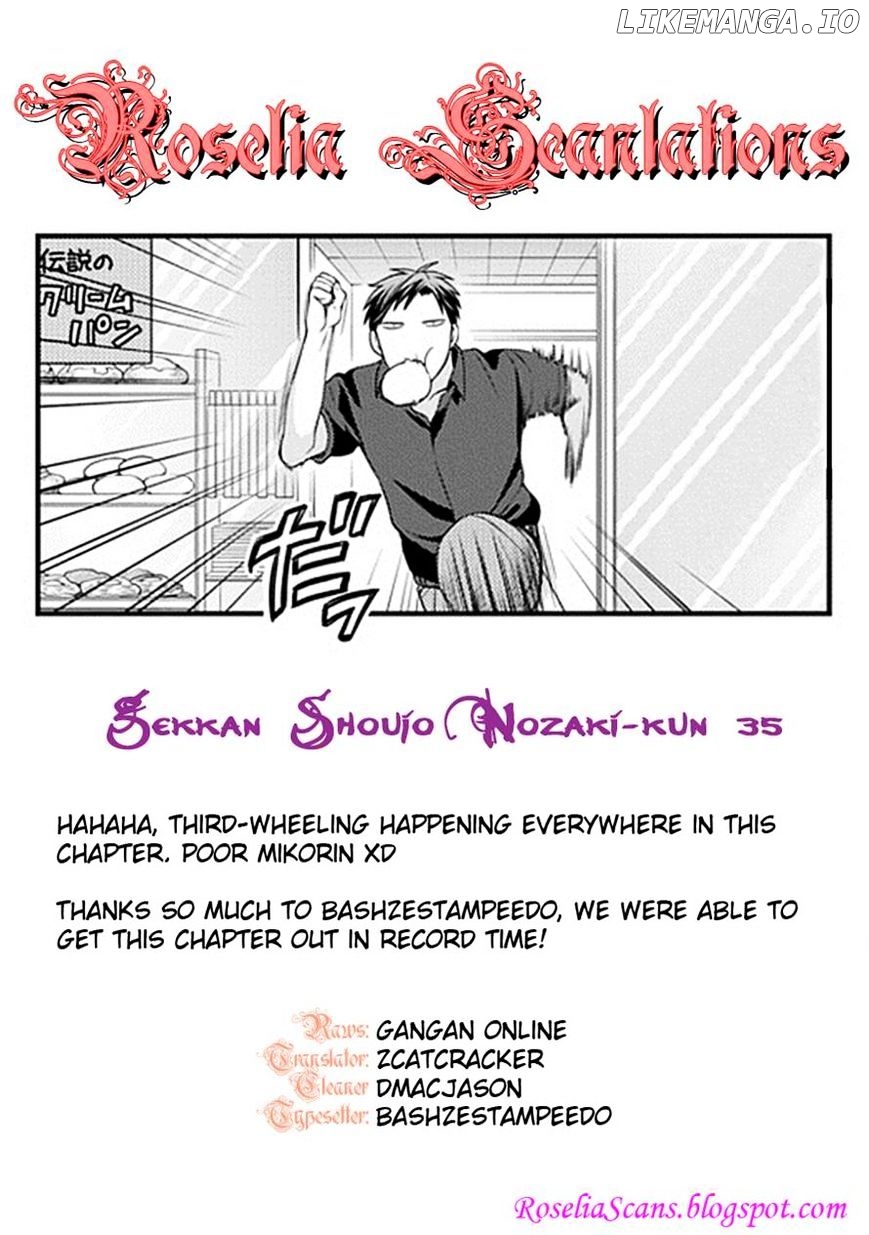 Gekkan Shojo Nozaki-kun Chapter 35 - page 14