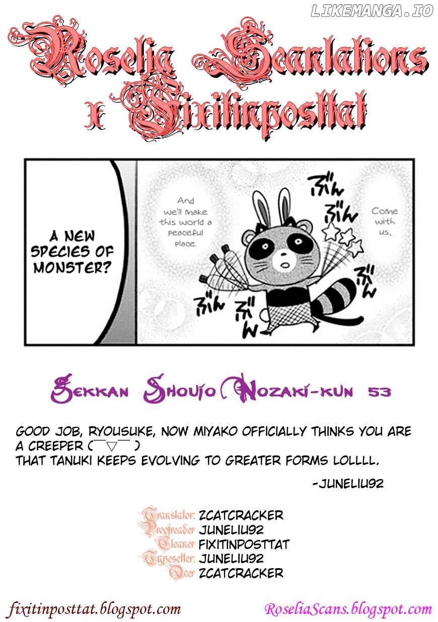 Gekkan Shojo Nozaki-kun Chapter 53 - page 14