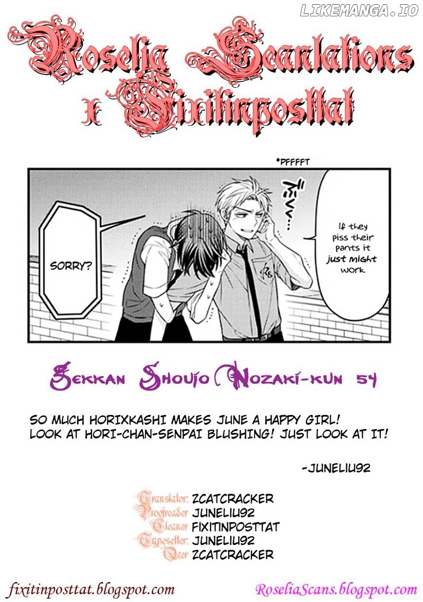 Gekkan Shojo Nozaki-kun Chapter 54 - page 14