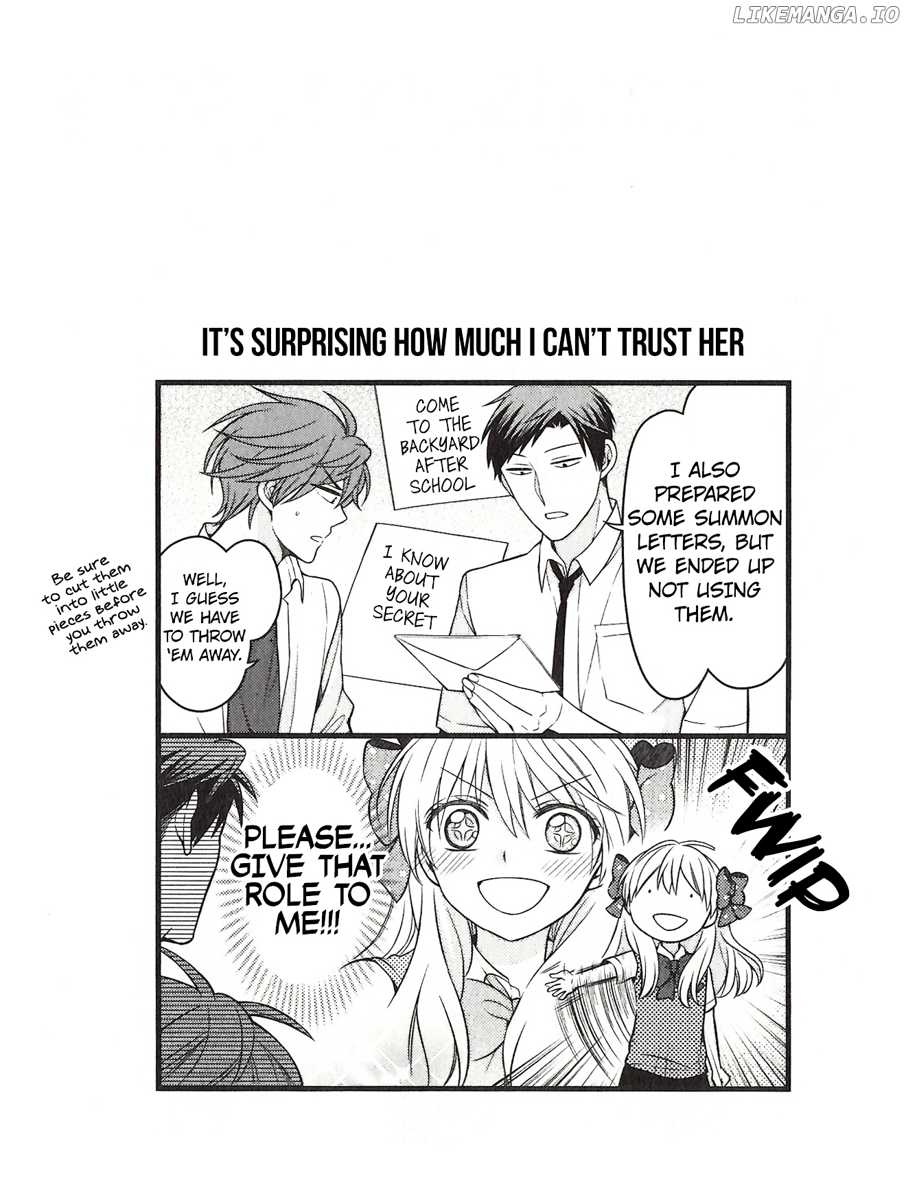 Gekkan Shojo Nozaki-kun Chapter 82 - page 10