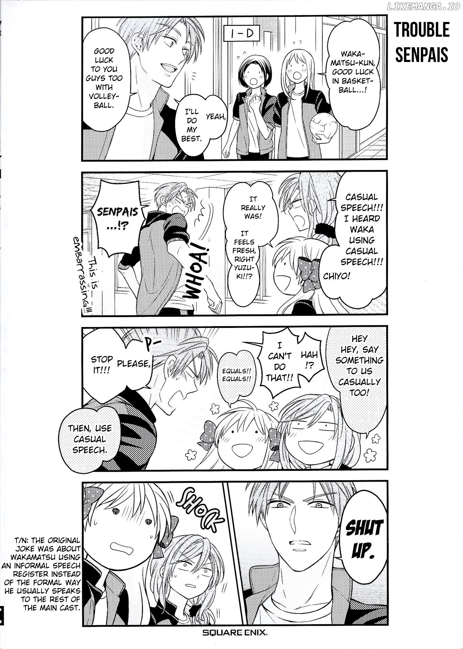 Gekkan Shojo Nozaki-kun Chapter 82 - page 2