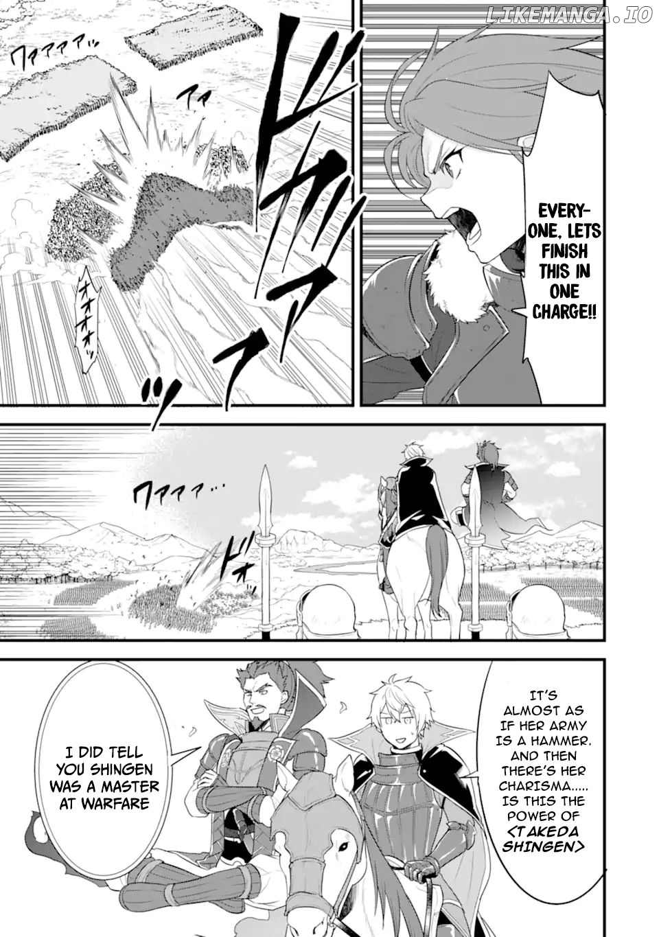 Oda Nobunaga to Iu Nazo no Shokugyo ga Mahou Kenshi yori Cheat Dattanode, Oukoku wo Tsukuru Koto ni Shimashita chapter 34 - page 28