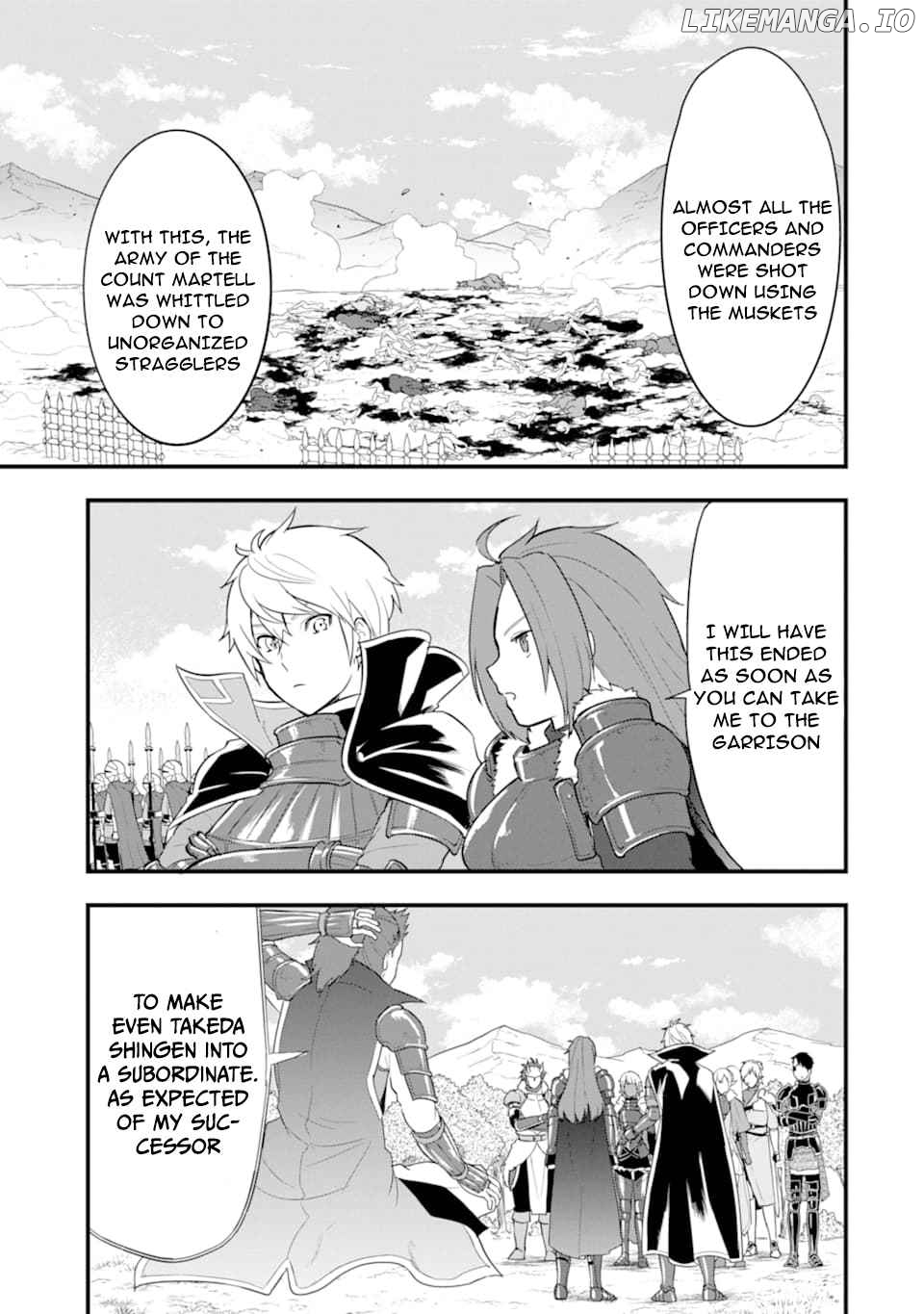 Oda Nobunaga to Iu Nazo no Shokugyo ga Mahou Kenshi yori Cheat Dattanode, Oukoku wo Tsukuru Koto ni Shimashita chapter 28 - page 37