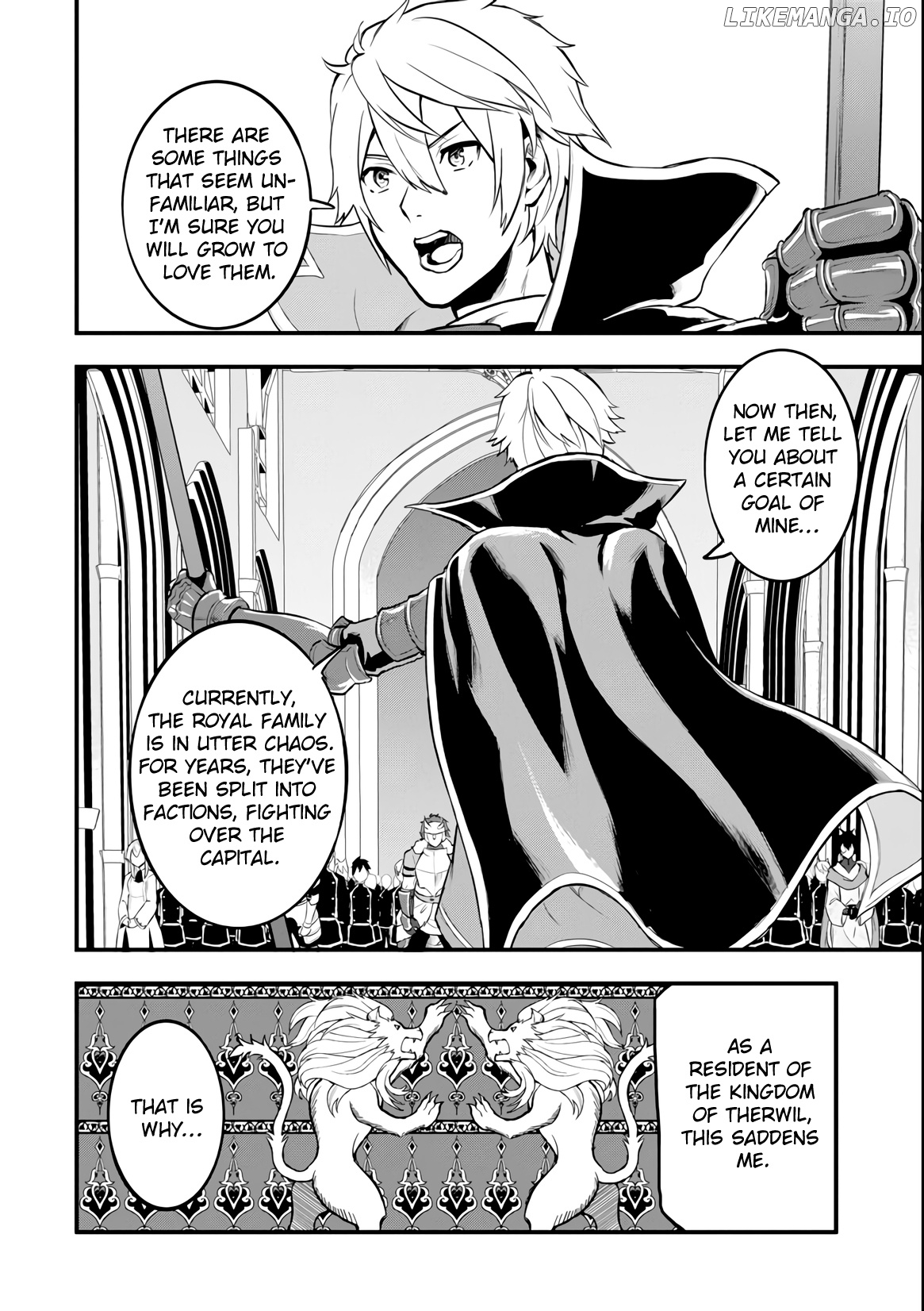 Oda Nobunaga to Iu Nazo no Shokugyo ga Mahou Kenshi yori Cheat Dattanode, Oukoku wo Tsukuru Koto ni Shimashita chapter 12 - page 8