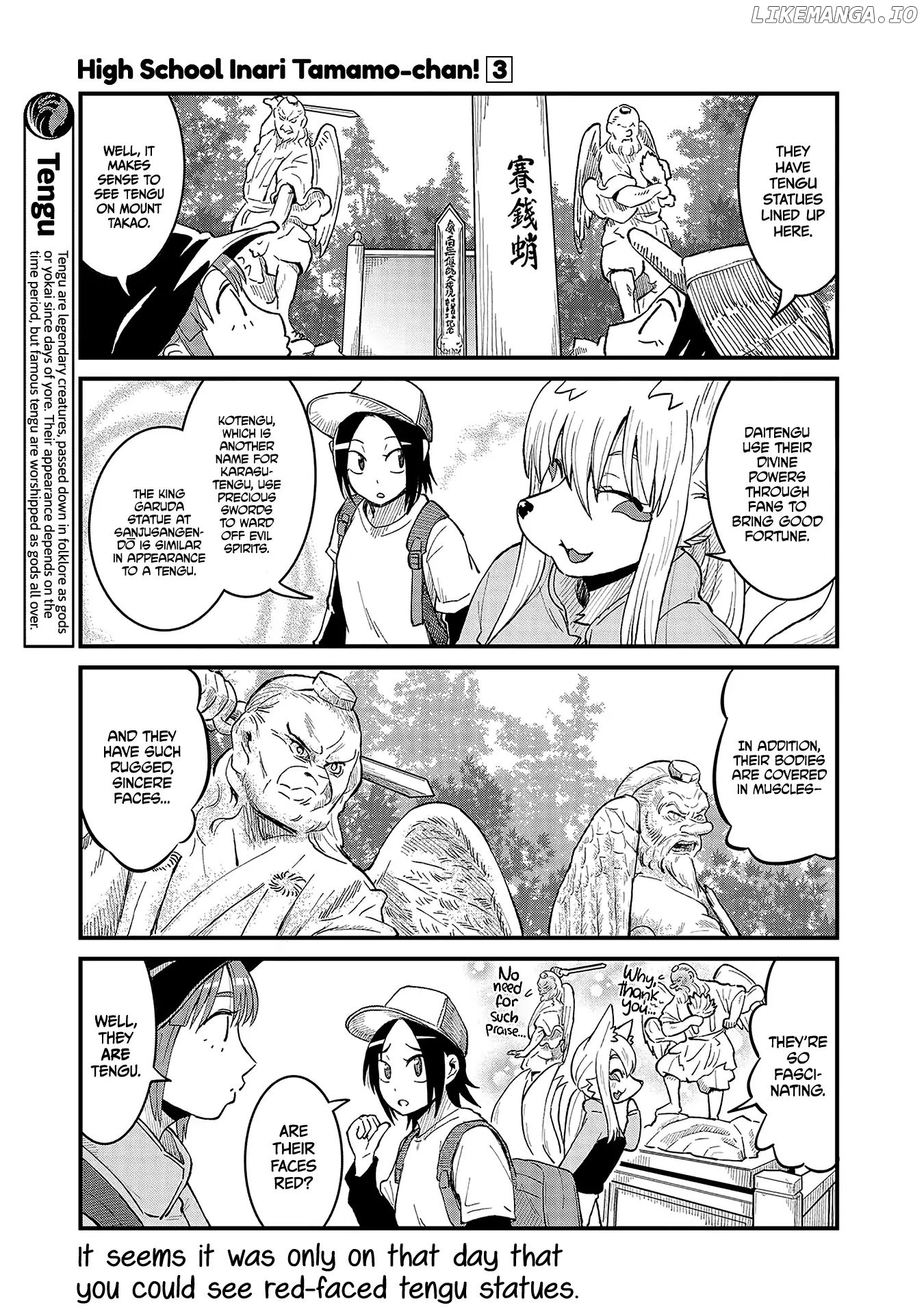 High School Inari Tamamo-Chan! chapter 39 - page 3