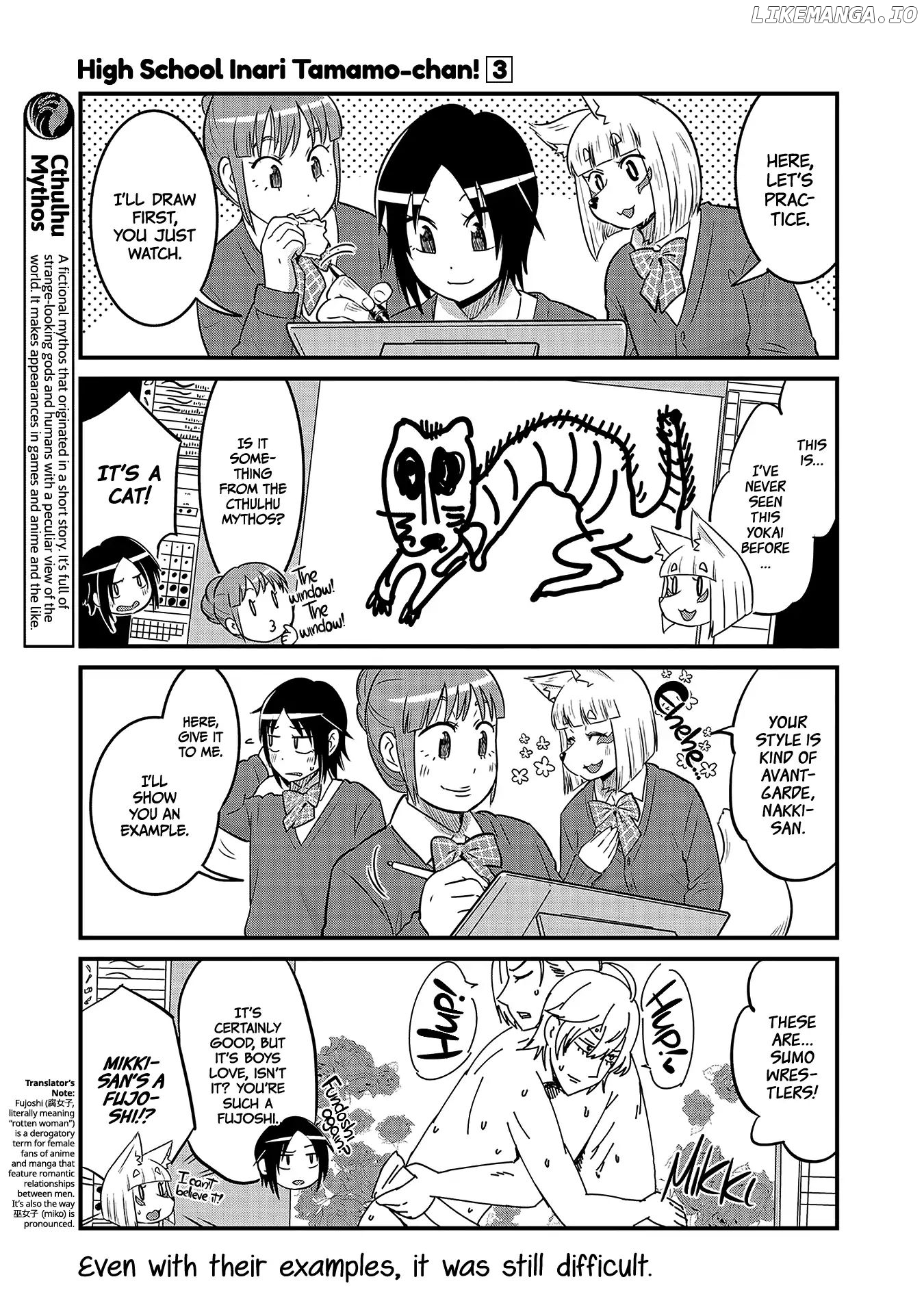 High School Inari Tamamo-Chan! chapter 35 - page 5