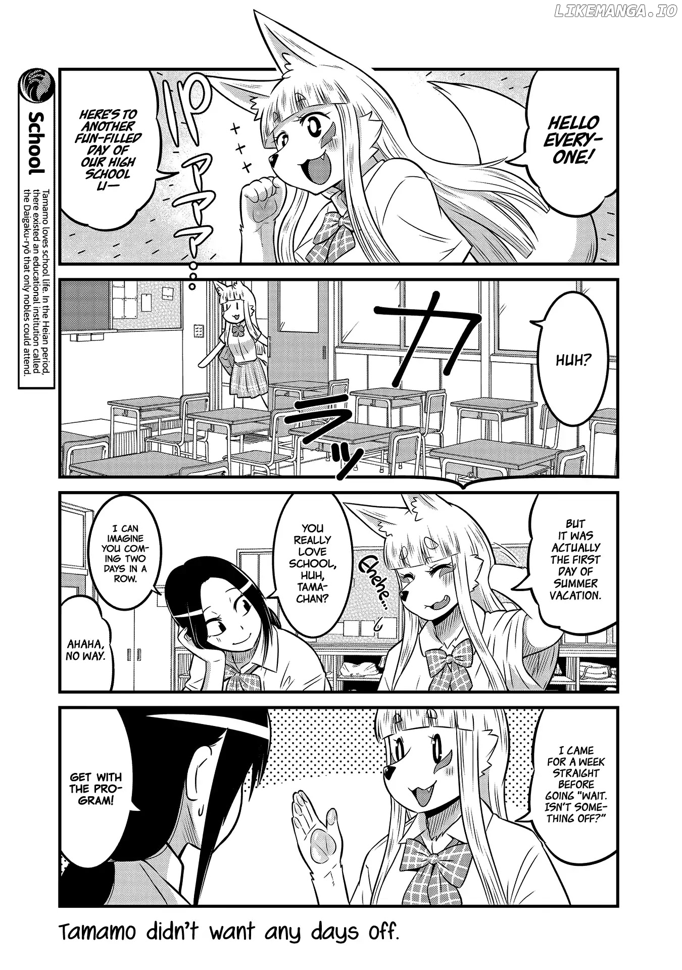 High School Inari Tamamo-Chan! chapter 16 - page 6