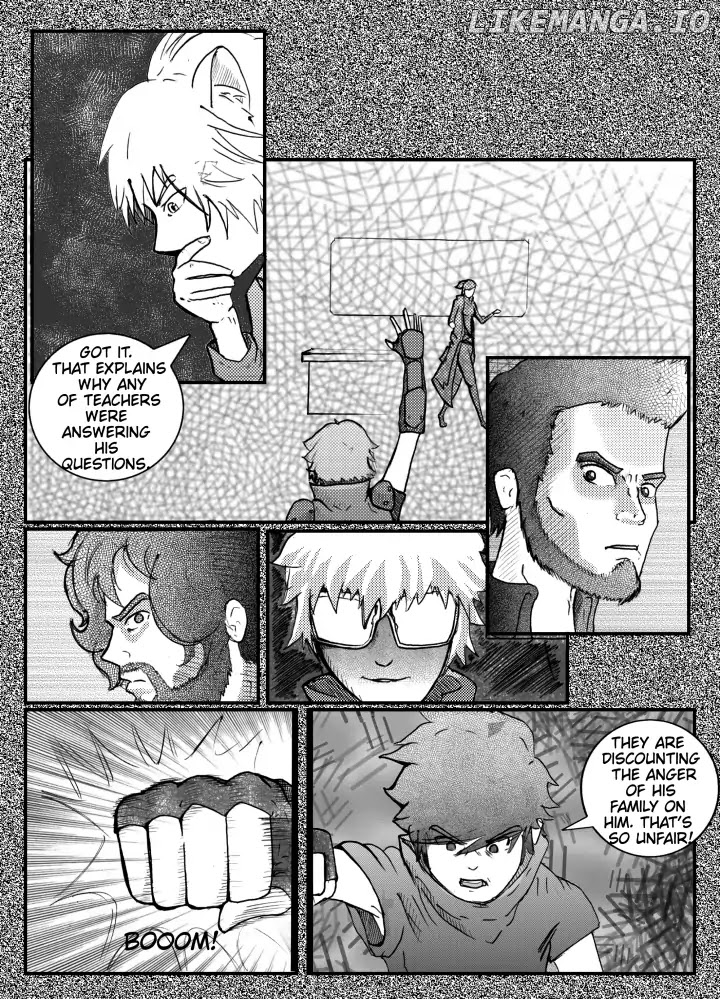 Holy Light Academy chapter 3 - page 23