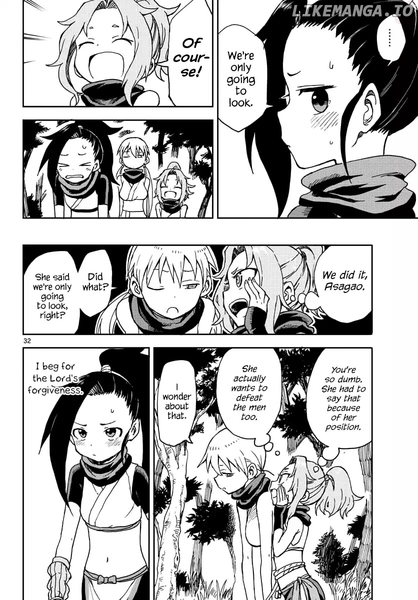 Kunoichi Tsubaki no Mune no Uchi Chapter 1 - page 32