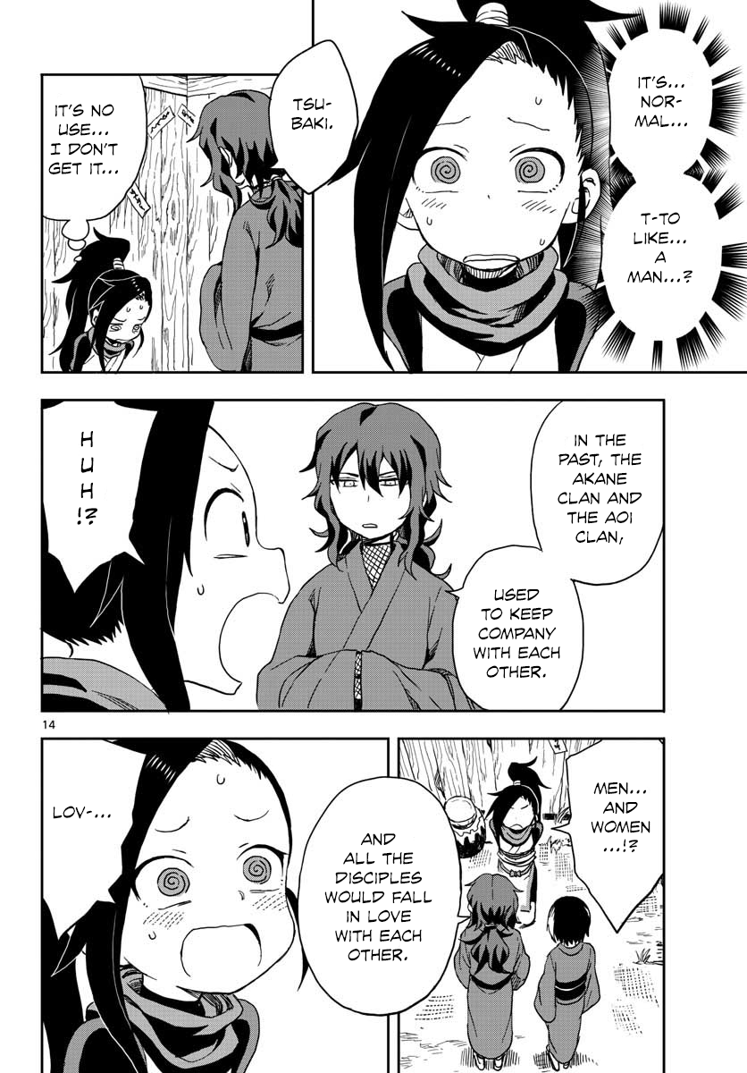 Kunoichi Tsubaki no Mune no Uchi Chapter 8 - page 14