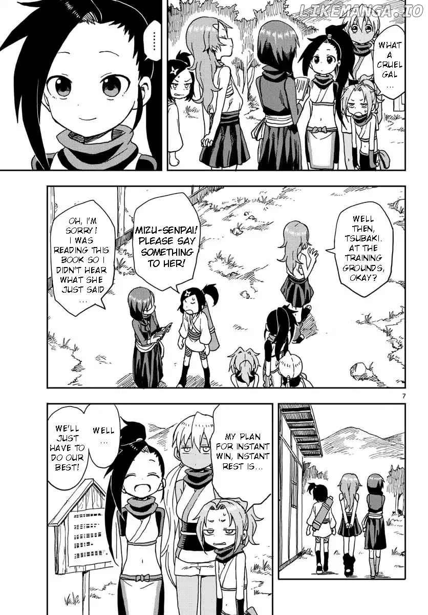 Kunoichi Tsubaki no Mune no Uchi Chapter 6 - page 7