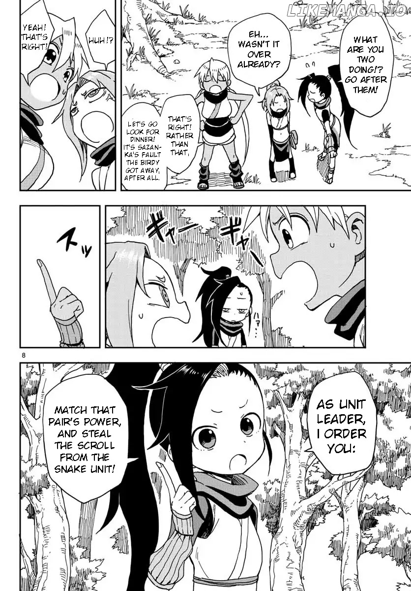 Kunoichi Tsubaki no Mune no Uchi Chapter 5 - page 8