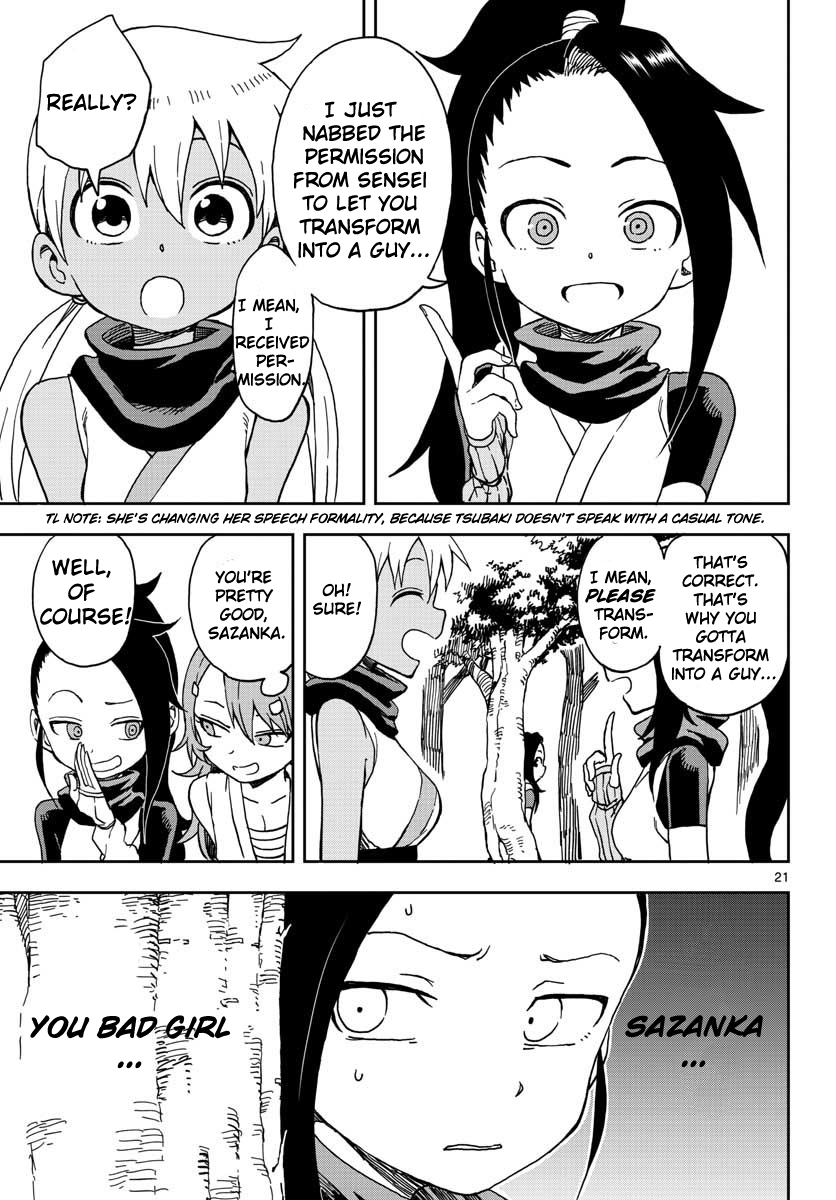 Kunoichi Tsubaki no Mune no Uchi Chapter 2 - page 21