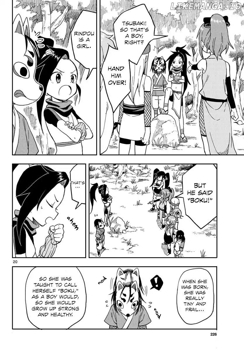 Kunoichi Tsubaki no Mune no Uchi Chapter 11 - page 21