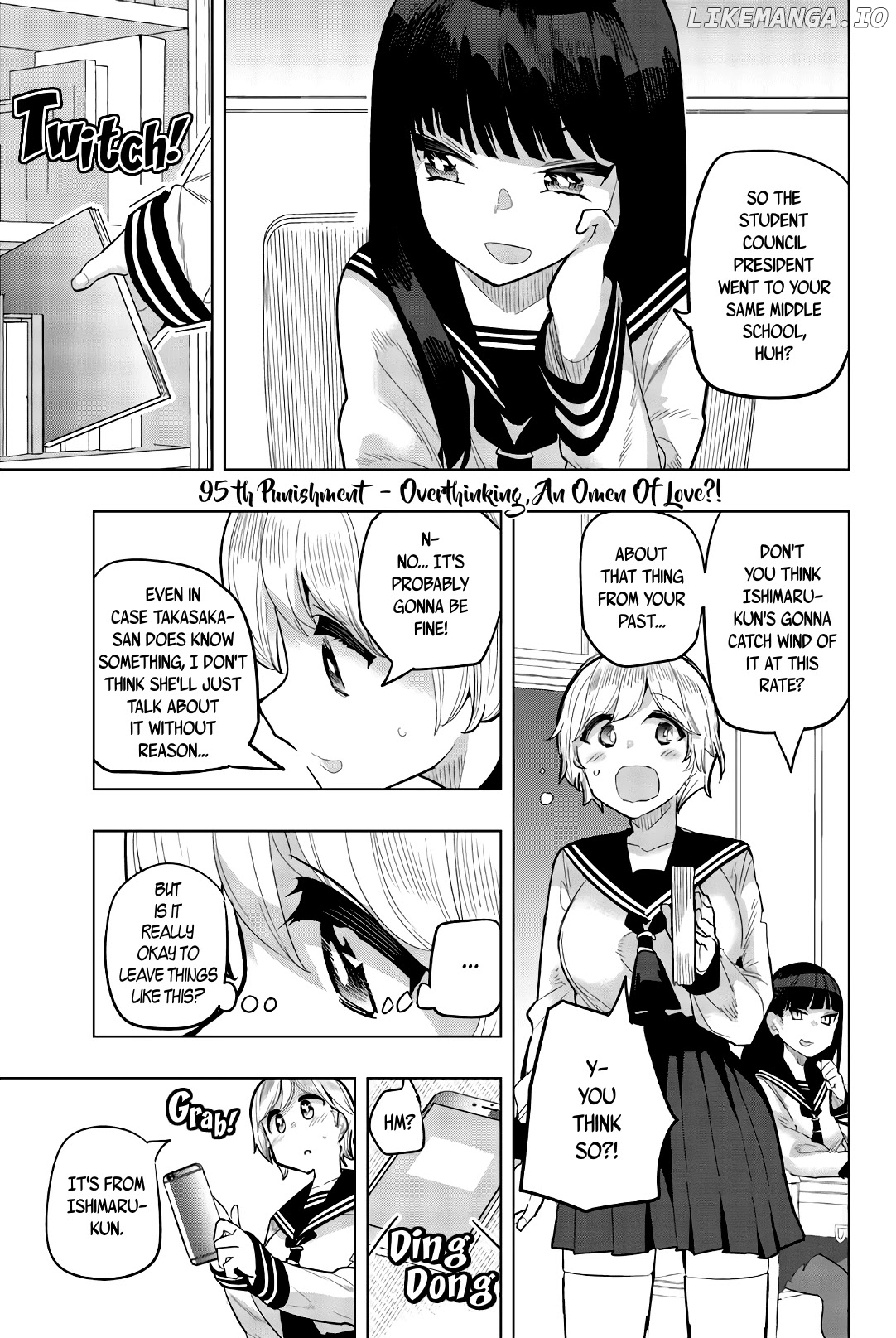 Houkago no Goumon Shoujo Chapter 95 - page 1