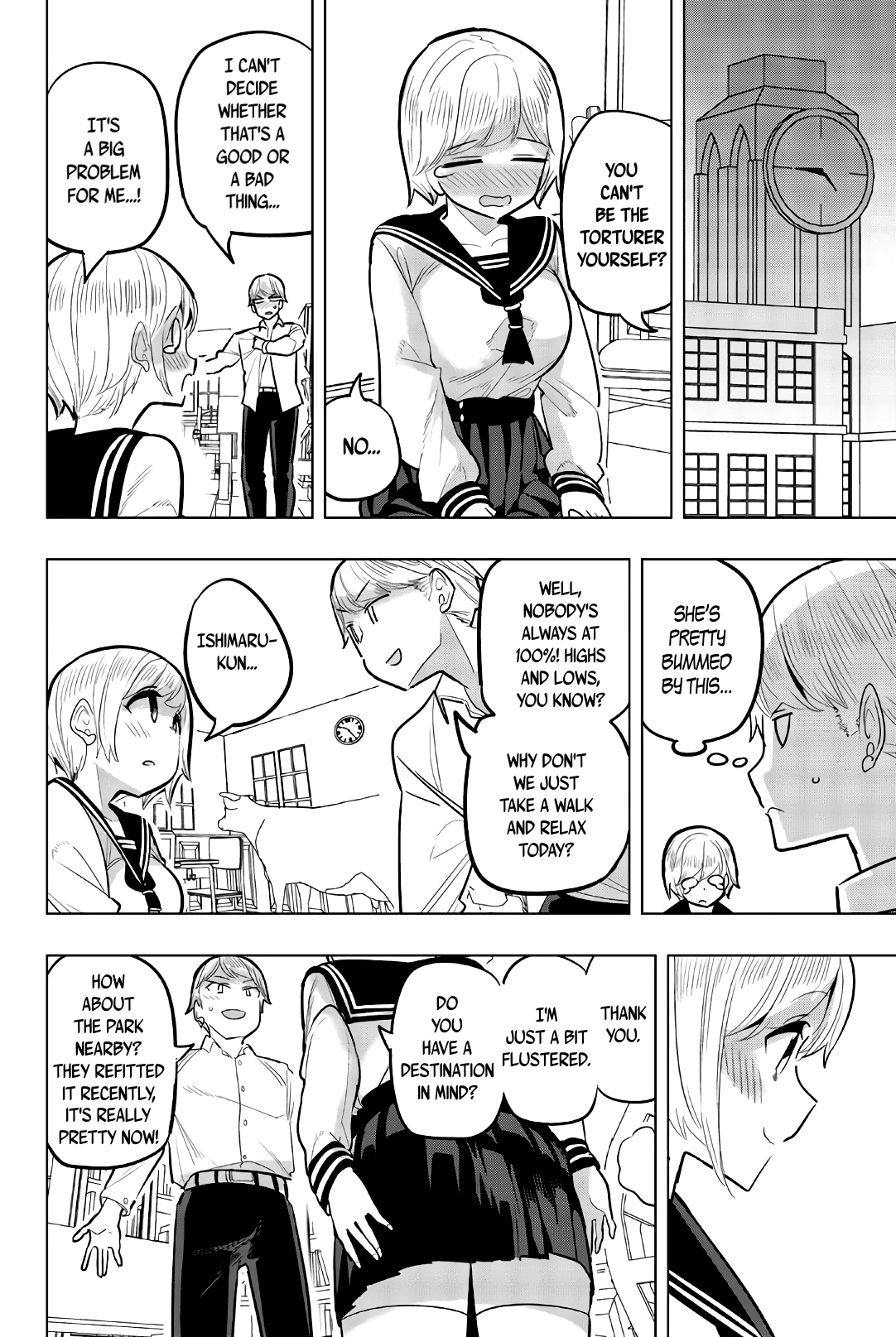 Houkago no Goumon Shoujo Chapter 110 - page 8