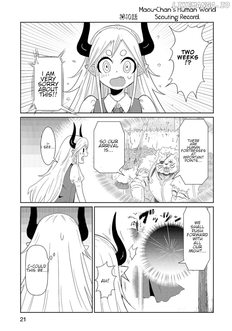 Don't Cry Maou-Chan chapter 10 - page 1