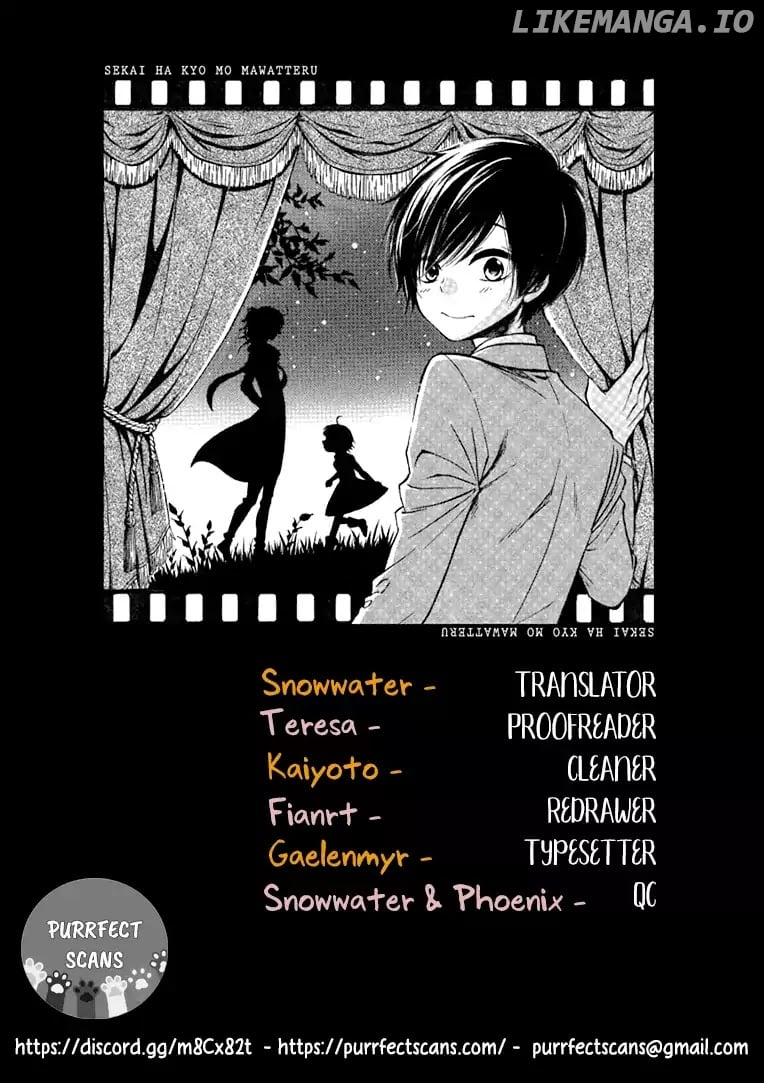 Sekai Wa Kyou Mo Mawatteru chapter 2 - page 1