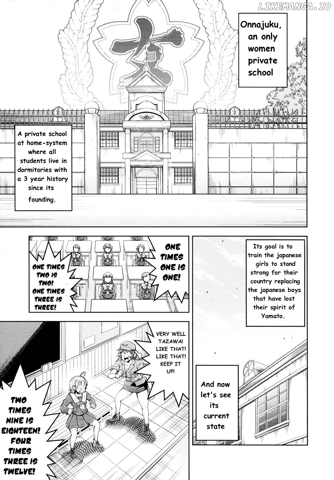 Otokojuku Side Story: Crimson!! Women's Private School chapter 2 - page 3