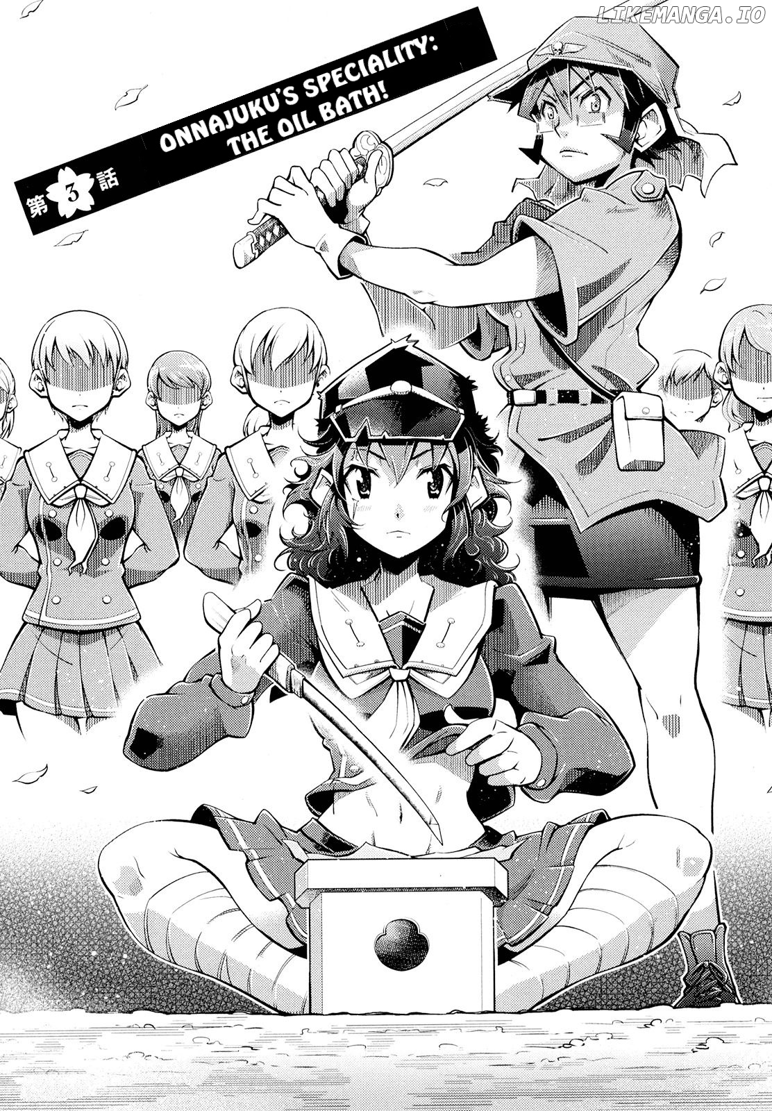 Otokojuku Side Story: Crimson!! Women's Private School chapter 3 - page 3