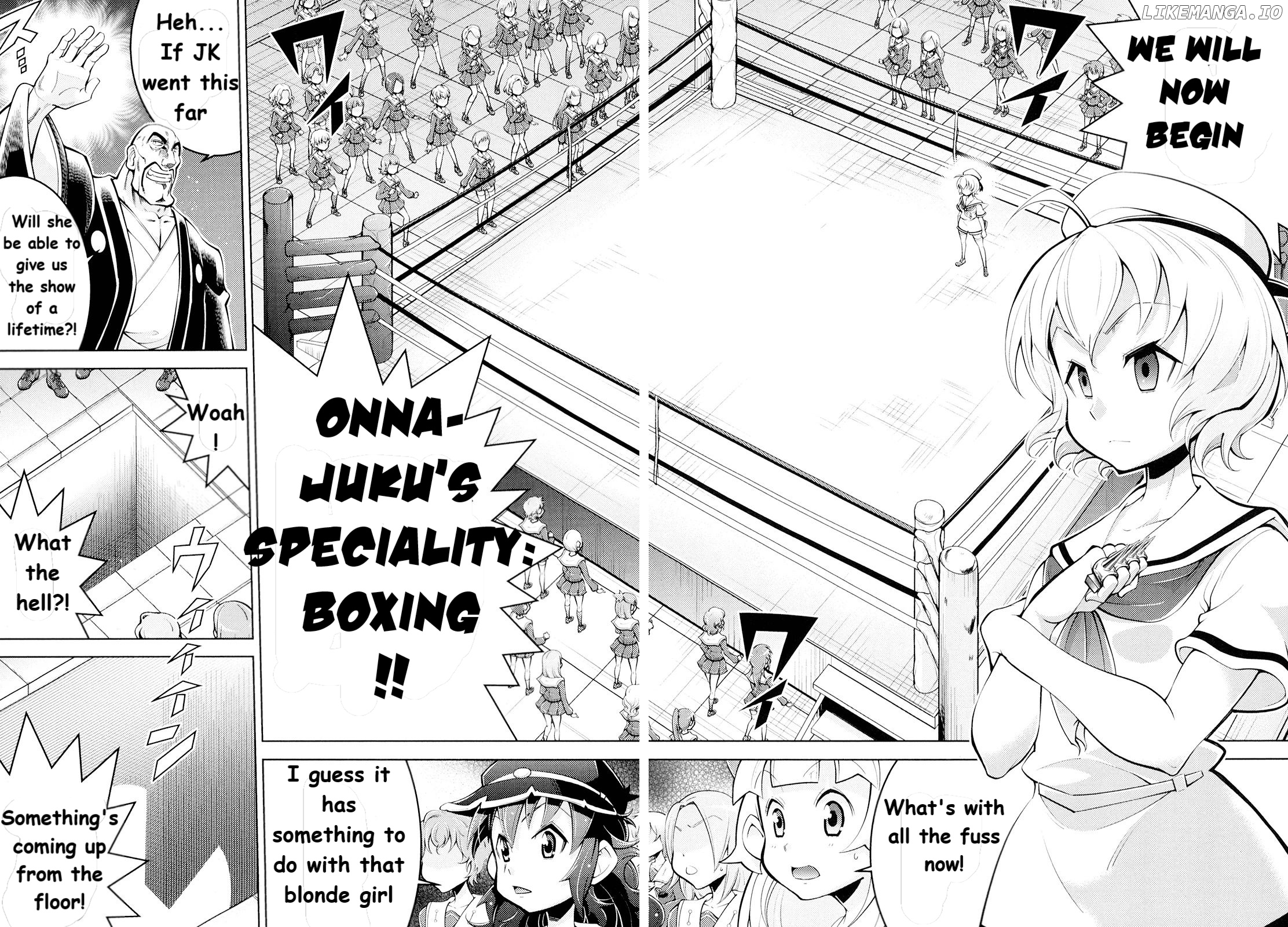 Otokojuku Side Story: Crimson!! Women's Private School chapter 6 - page 20
