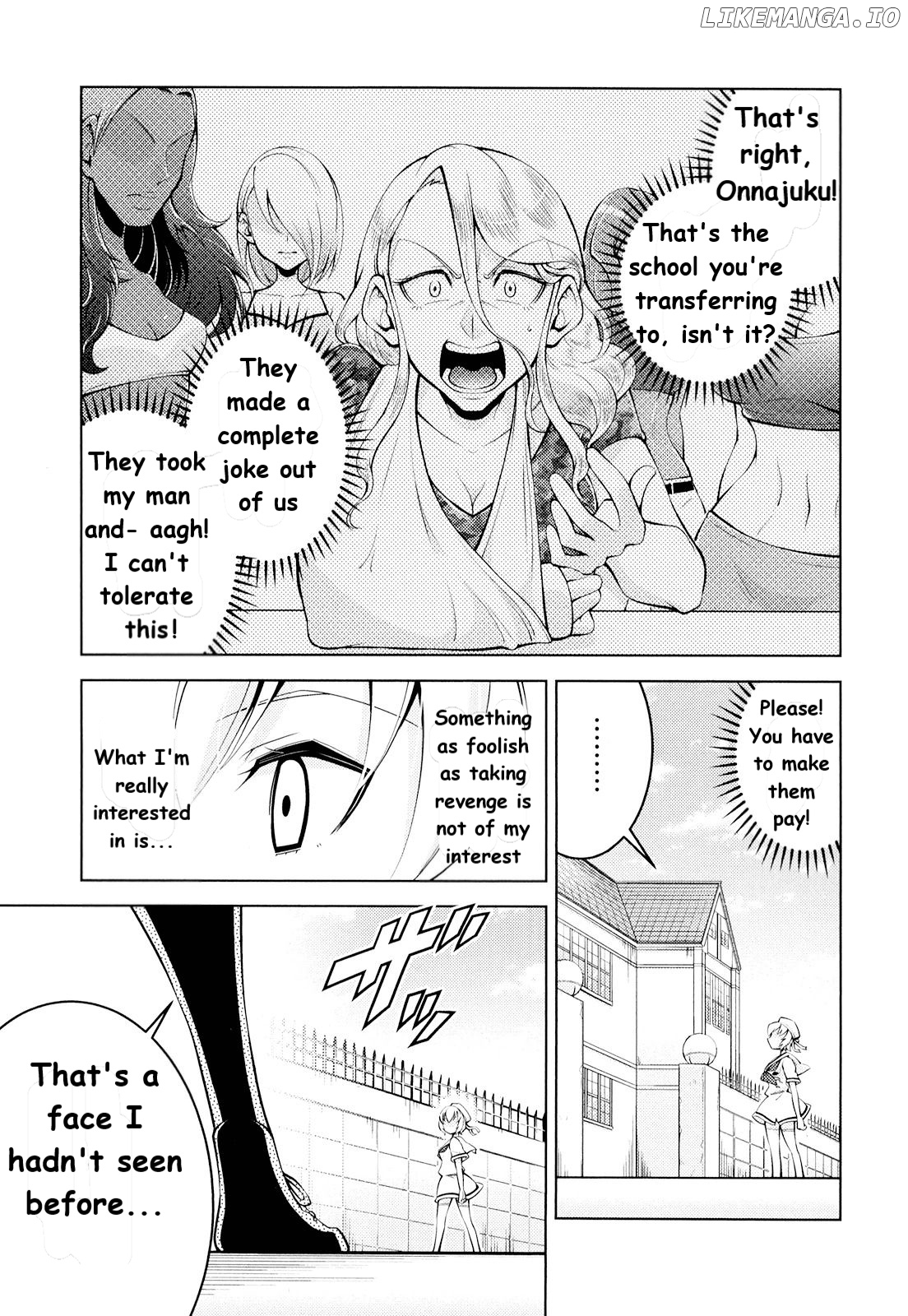 Otokojuku Side Story: Crimson!! Women's Private School chapter 6 - page 8