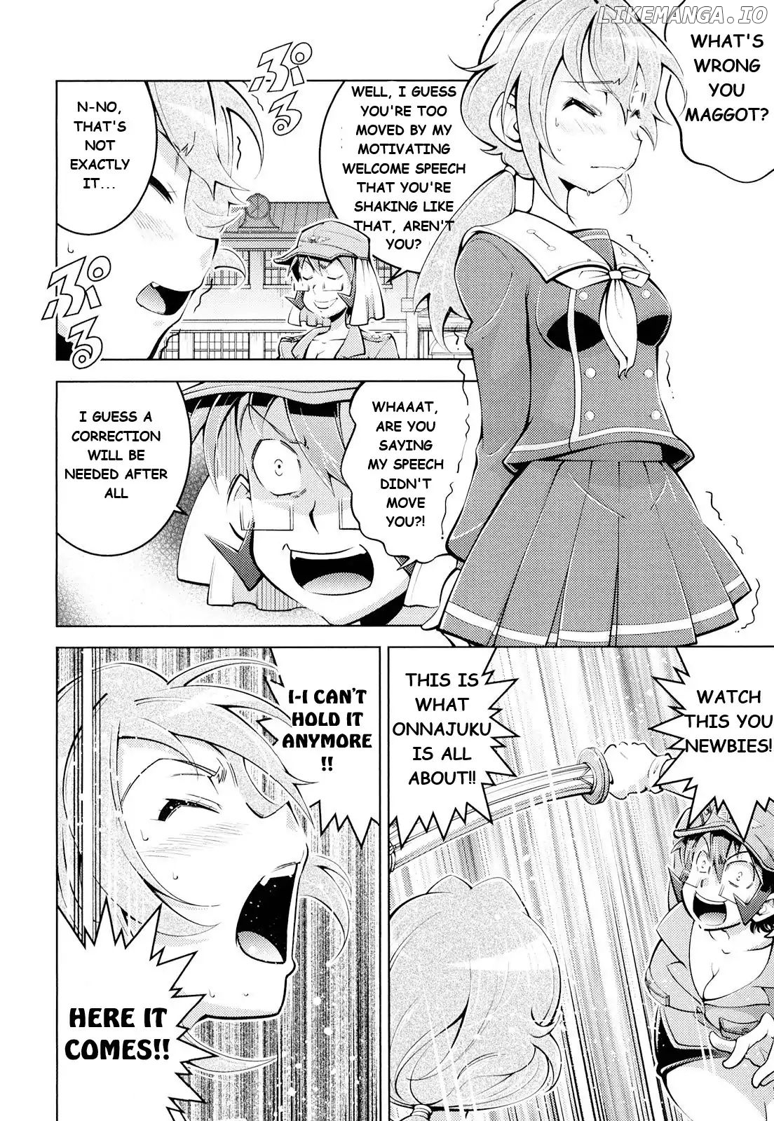 Otokojuku Side Story: Crimson!! Women's Private School chapter 9 - page 10