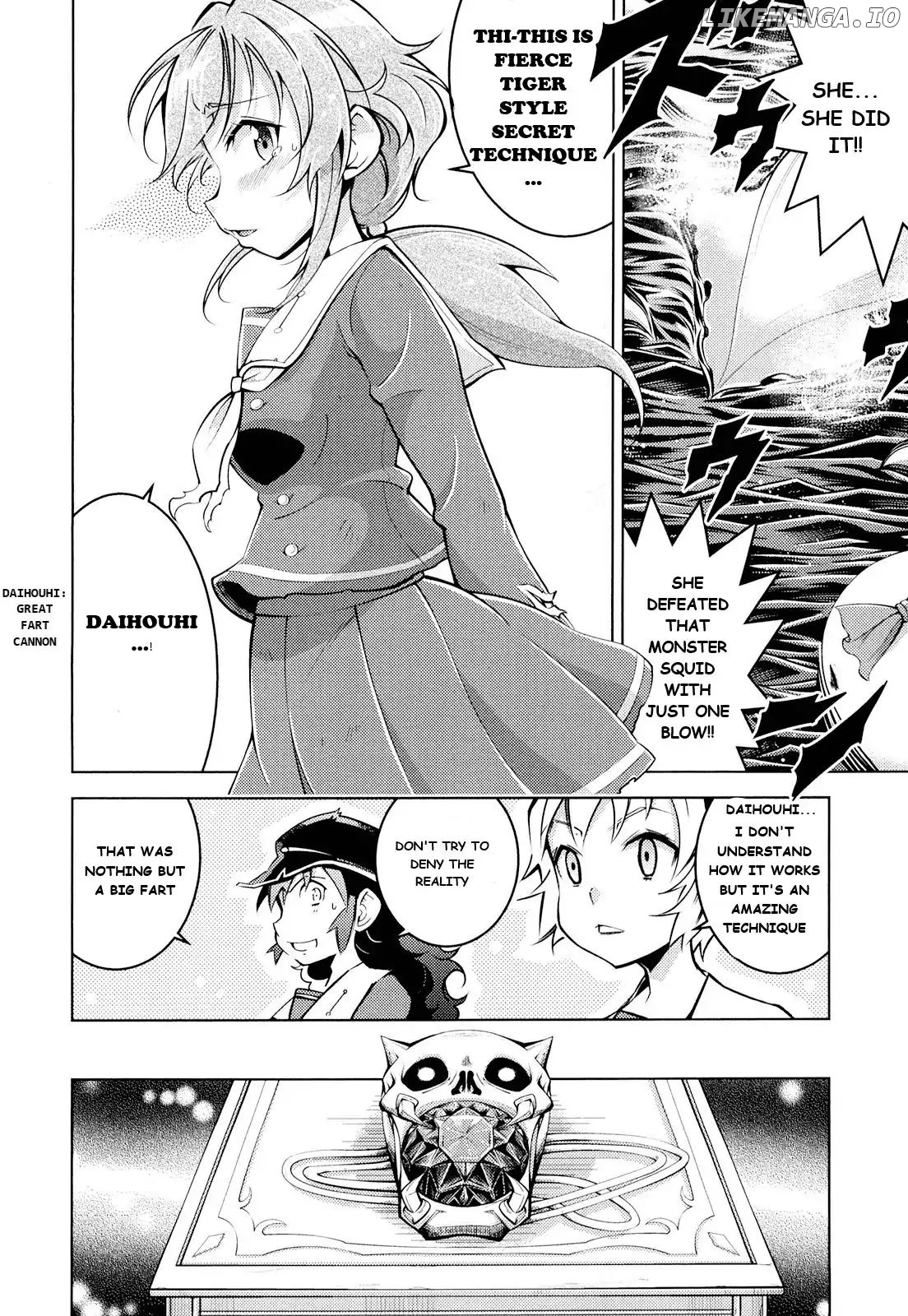 Otokojuku Side Story: Crimson!! Women's Private School chapter 9 - page 24