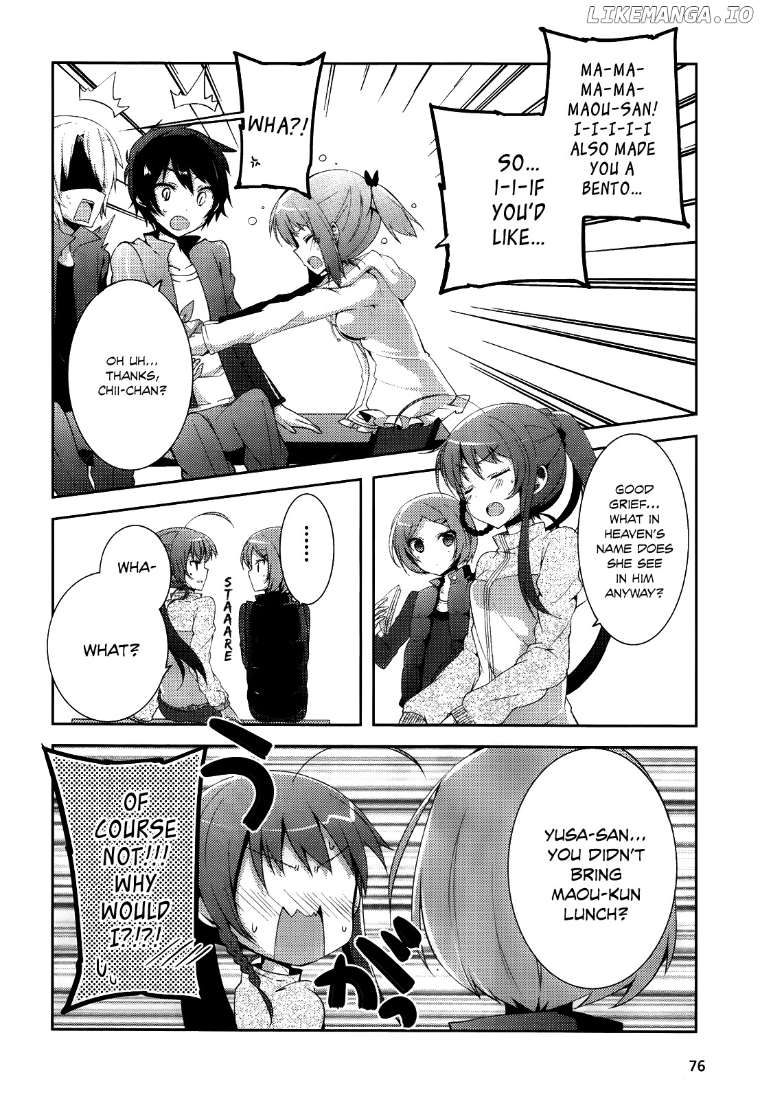 Hataraku Maou-sama! High School! chapter 6 - page 11