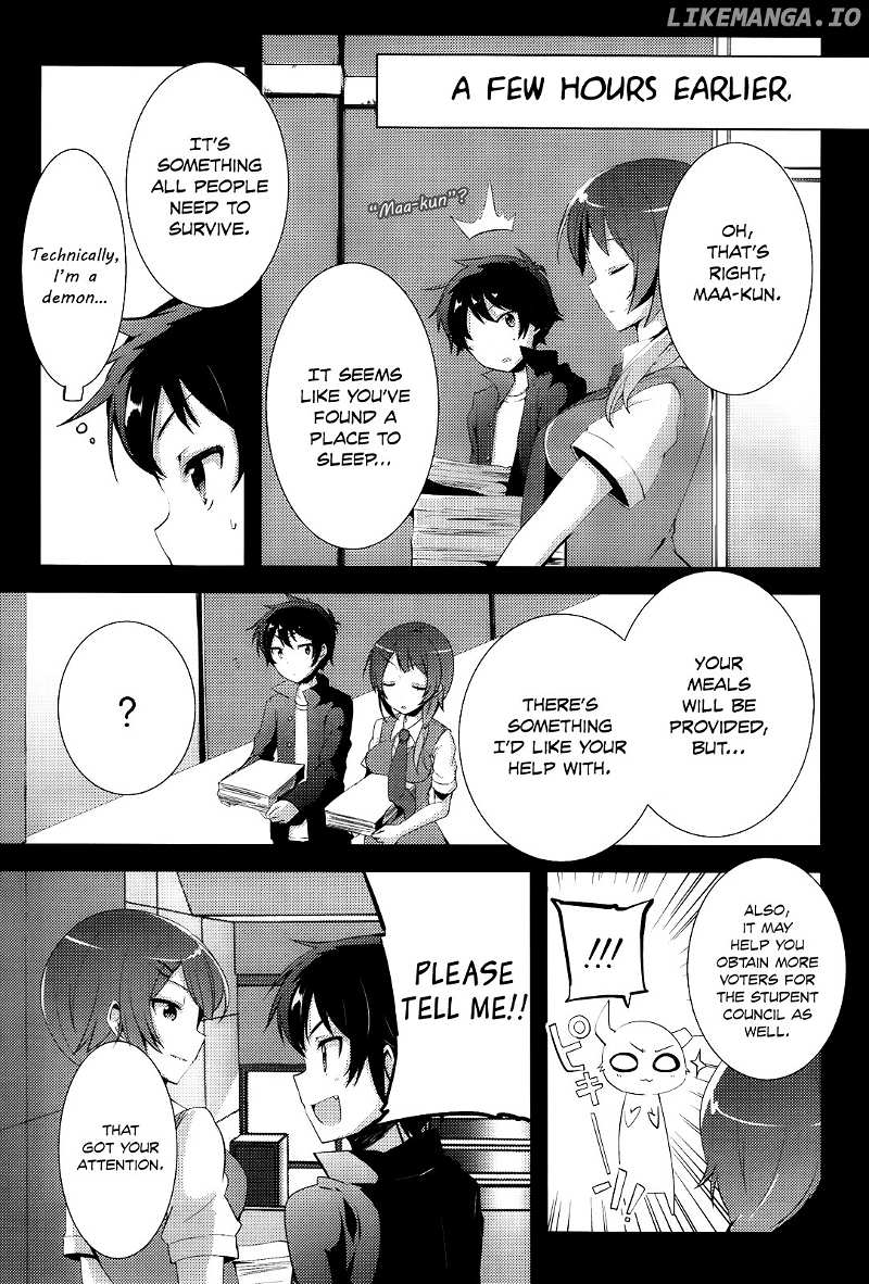Hataraku Maou-sama! High School! chapter 5 - page 4