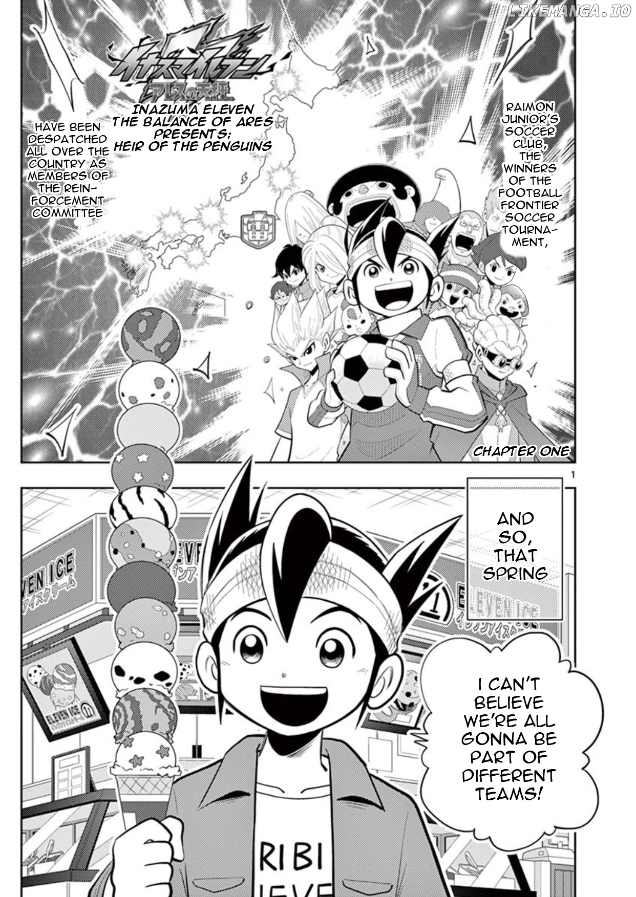 Inazuma Eleven ~Heir of the Penguins chapter 1 - page 1