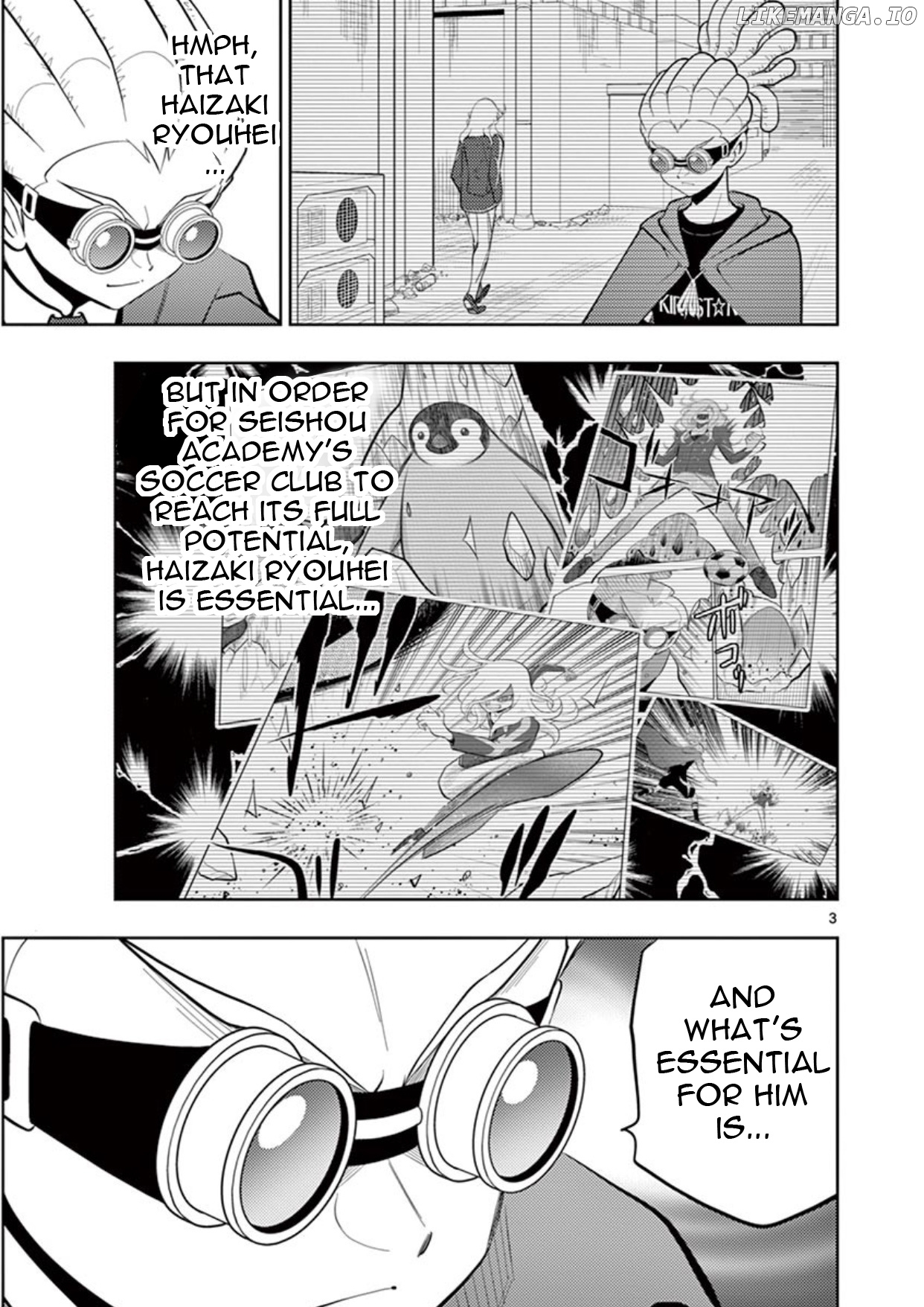 Inazuma Eleven ~Heir of the Penguins chapter 4 - page 3