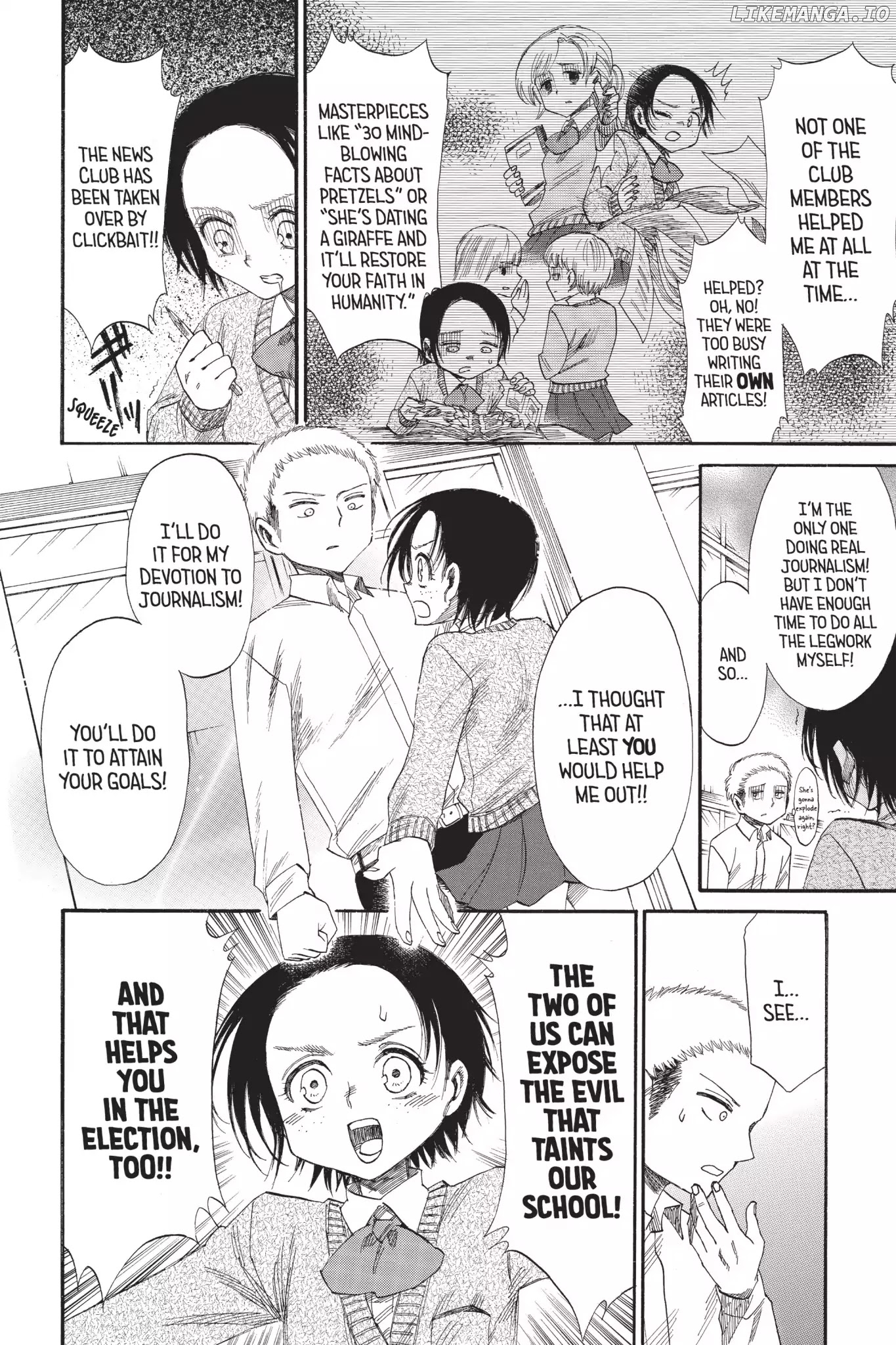 Attack on Titan: Junior High chapter 39 - page 12