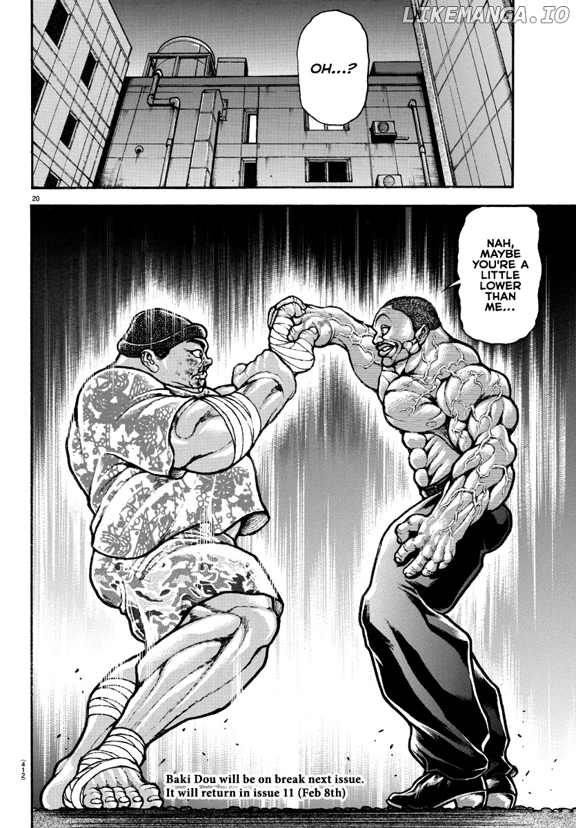 Baki-Dou (2018) chapter 140 - page 20