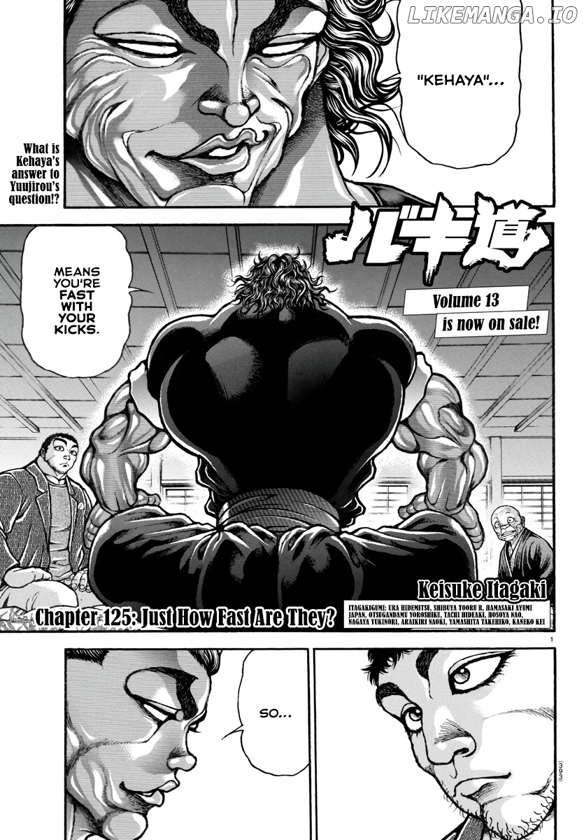 Baki-Dou (2018) chapter 125 - page 1