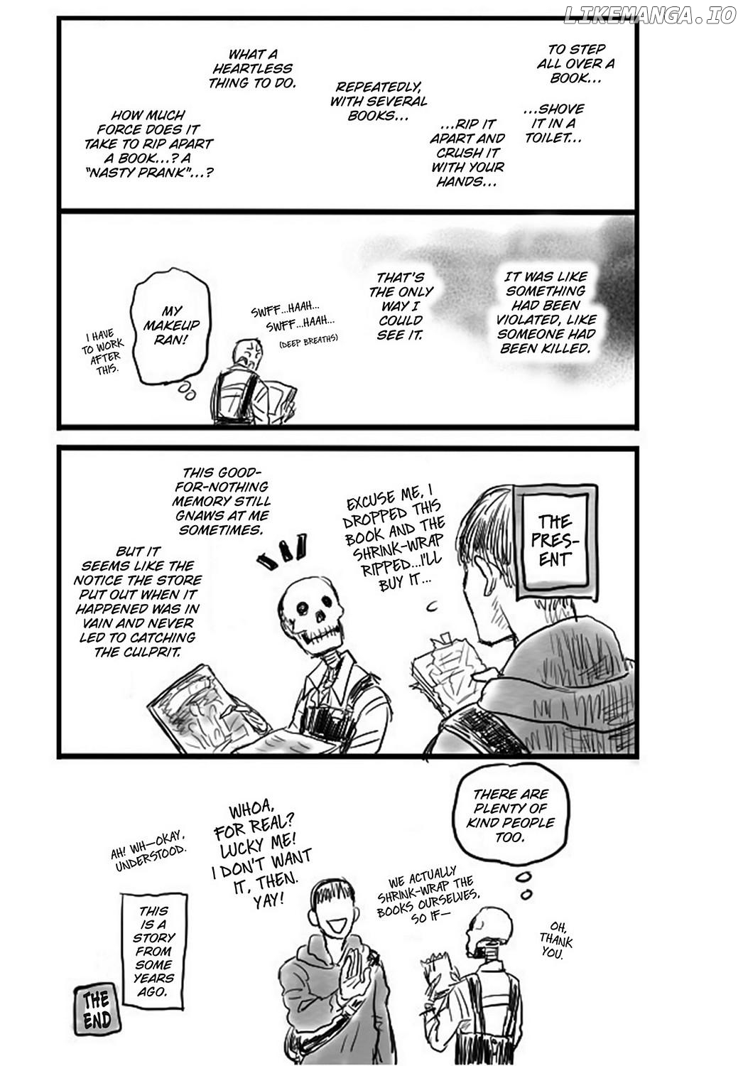 Skull-Face Bookseller Honda-San chapter 24.5 - page 49