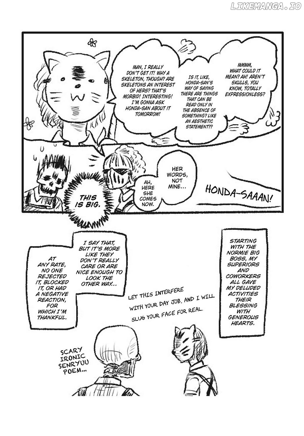 Skull-Face Bookseller Honda-San chapter 24.5 - page 53