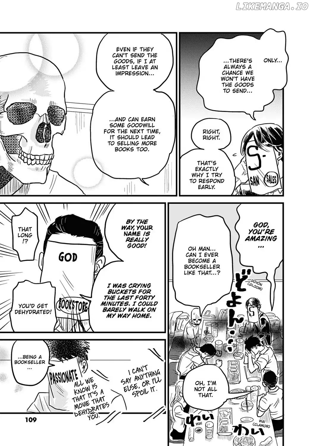 Skull-Face Bookseller Honda-San chapter 14 - page 11