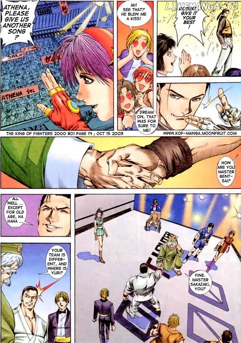 The King Of Fighters 2000 chapter 1 - page 19