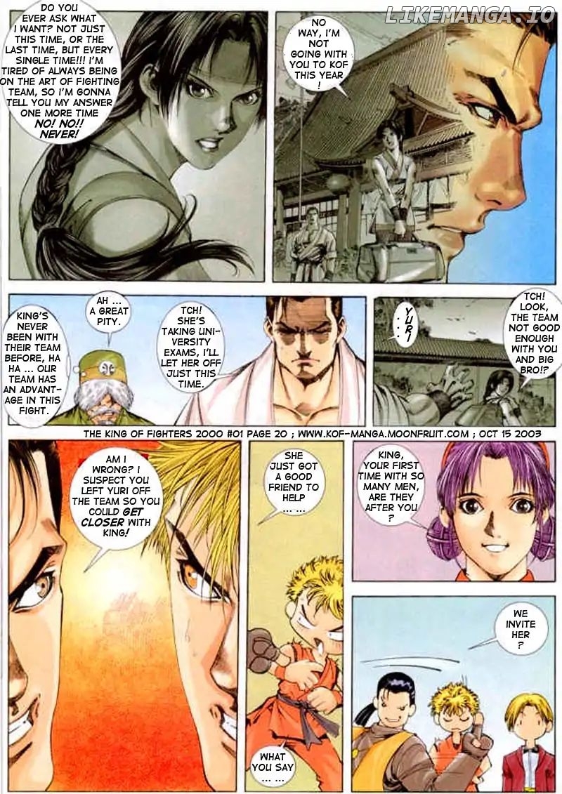 The King Of Fighters 2000 chapter 1 - page 20