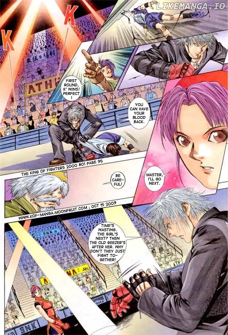 The King Of Fighters 2000 chapter 1 - page 35