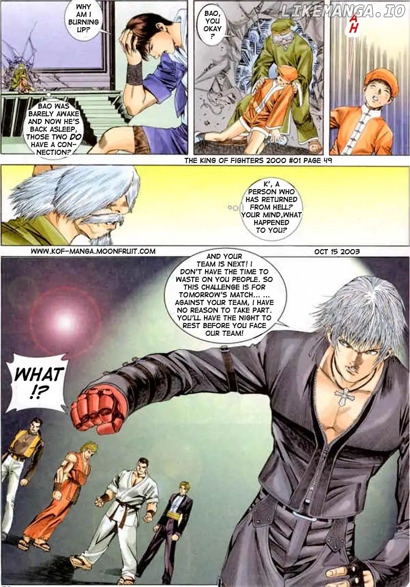 The King Of Fighters 2000 chapter 1 - page 49