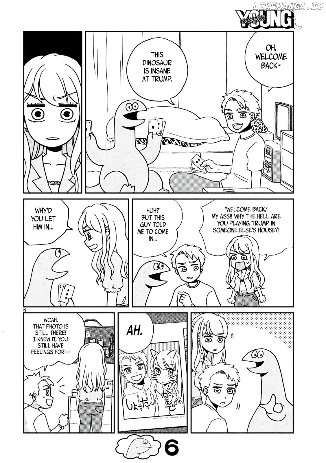 Gyaru and Dinosaur chapter 4 - page 6