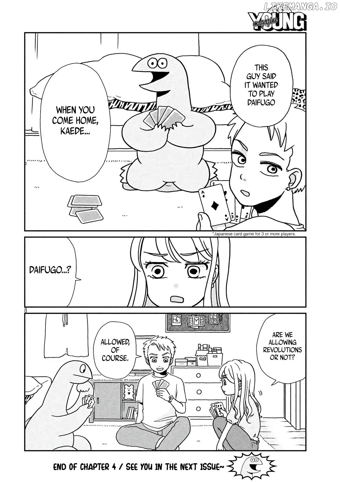 Gyaru and Dinosaur chapter 4 - page 8